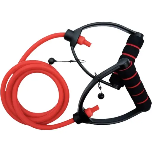 Эспандер трубчатый с ручками York Fitness 6-9кг, красный - фото 2