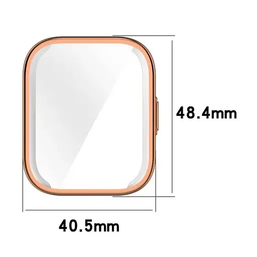 Защитный чехол Tamister для смарт-часов Amazfit Bip 5/5Pro розовое золото - фото 5