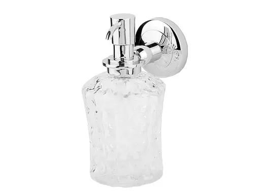 Дозатор для рідкого мила Kugu Maximus 614C, Хром - фото 1