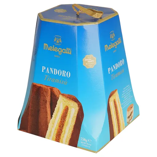 Кекс Melegatti Pandoro Tiramisu з кремом тірамісу 750 г - фото 4