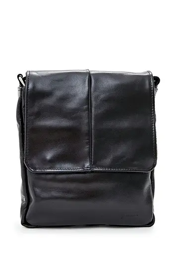 Кожаная мужская сумка-мессенджер TARWA 22х25.5х4 см sum0025409 - фото 2