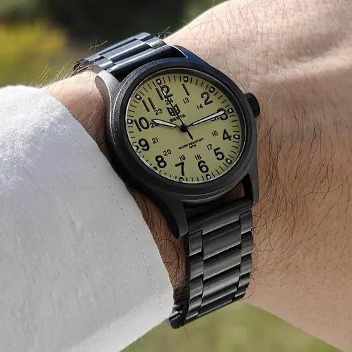 Годинник Besta Command Green Metal, 2 ремінця - фото 7