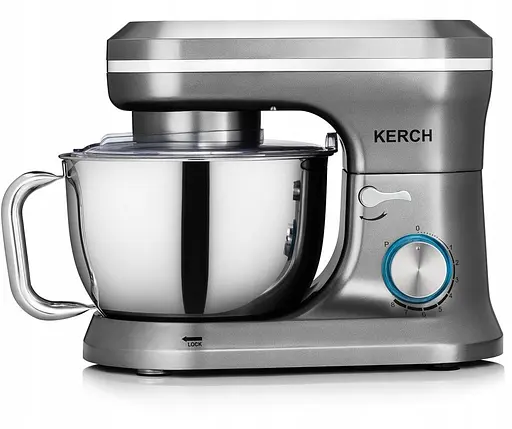Тістоміс міксер планетарний KERCH FERRO Grey 1700 Вт - фото 9
