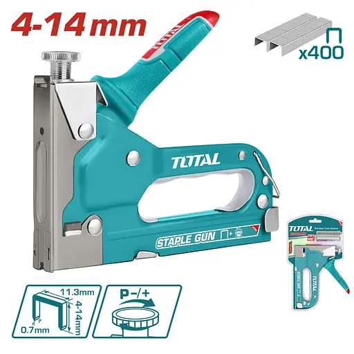Степлер Total THT311425 для скоб 4-14 мм