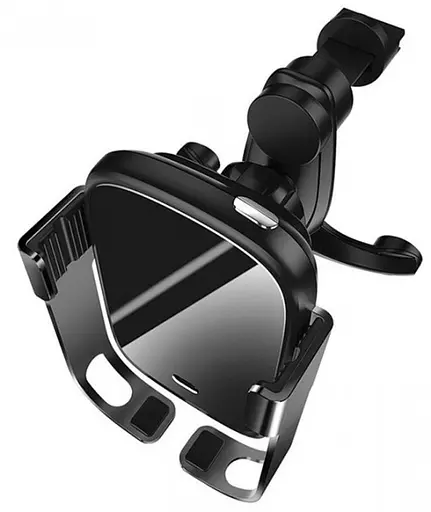 Автодержатель Baseus Wireless Charger Rock Solid Electric Holder черный WXHW01-01 - фото 2