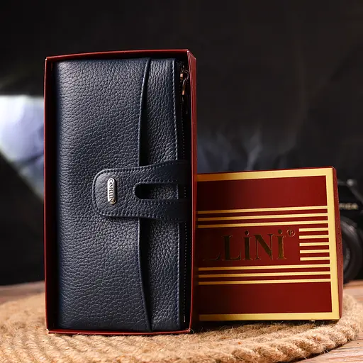 Женский кожаный кошелек Canpellini 19х9.5х1.5 см acs0025143 - фото 8