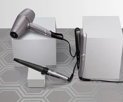 Плойка Remington ProLuxe, конусная, 9 температурных режимов, D-19-32 мм, 130-210 °C, керамика, серебристый - фото 8