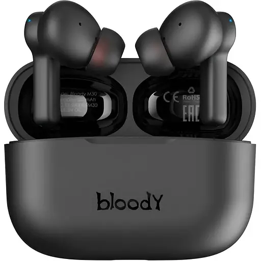 Навушники A4Tech Bloody M30 True Wireless Black - фото 1