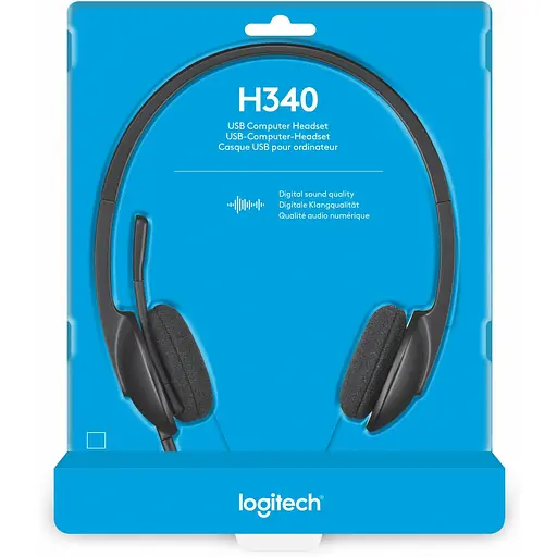 Наушники Logitech H340 - фото 7