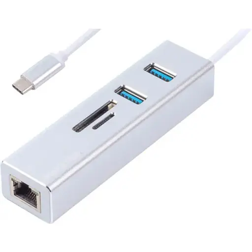 Концентратор Maxxter USB Type-C (NECH-2P-SD-01)
