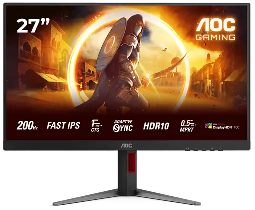 Монiтор 27" AOC 27G4HA Black - фото 2