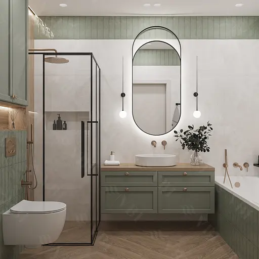 Умивальник VBI Verona 50 white накладний VBI-011300, Білий - фото 3