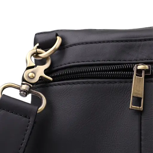 Повсякденна чоловіча сумка з натуральної шкіри Vintage 24х20х3 см sum0027512 - фото 5