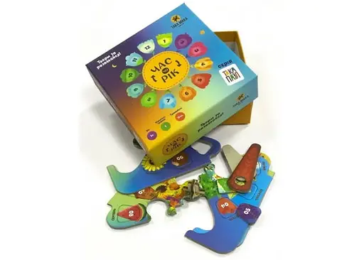 Настольная игра Така Мака Така Пазл Время или Год (укр.) (250001-UA) - фото 2