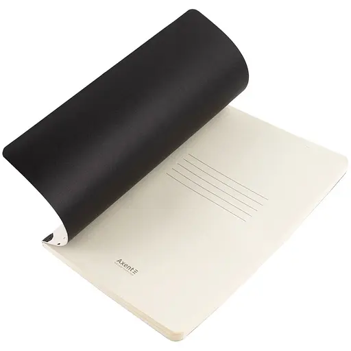 Книга записна Axent Partner Black&White A5 60 аркушів у клітинку (8710-7-A) - фото 4