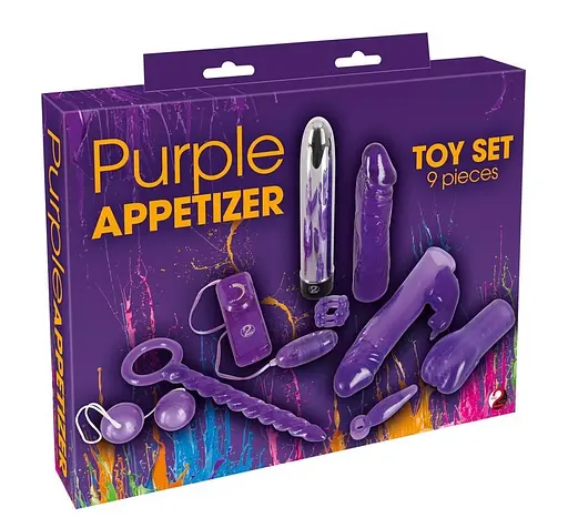Набір секс-іграшок You2Toys Purple Appetizer Toy Set 9 шт. фіолетовий - фото 11