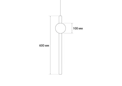 Підвісний світильник MJ-Light SLIDE-T L60 3000K GD 10014 - фото 7