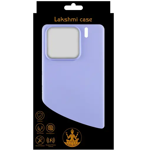 Чохол Silicone Cover Lakshmi (AAA) для Xiaomi 15 Бузковий / Dasheen - фото 5