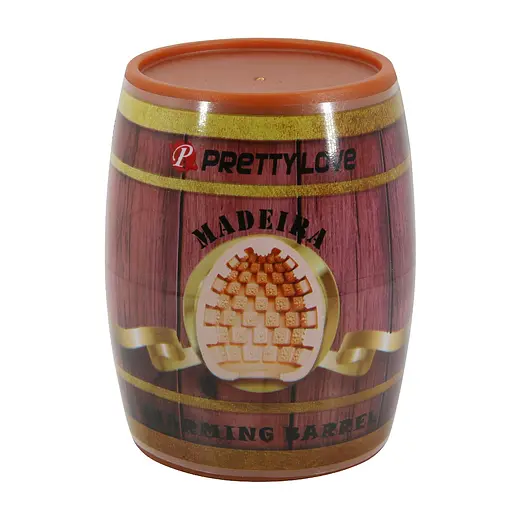 Мастурбатор Pretty Love Madeira Charming Barrel бежевий - фото 5