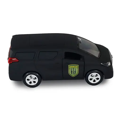 Автомодель серії "Шеврони Героїв" Toyota Alphard "УДА" TechnoDrive KM6011UD - фото 2