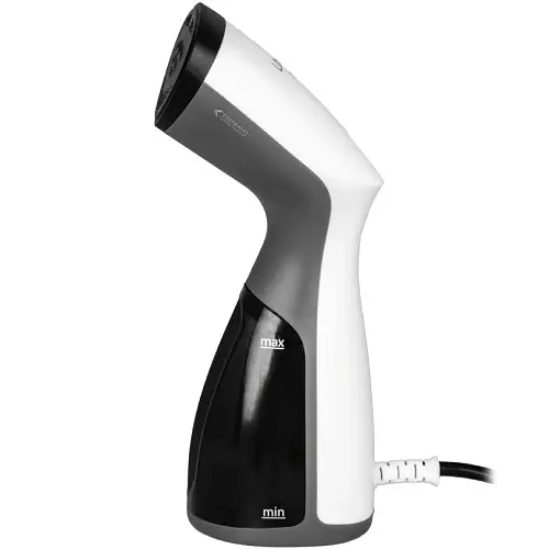 Отпариватель Liberton LHS-6905, White/Grey, 1000W, постоянный пар 18 г/мин, объем бака для воды 140мл, вертикальное и горизонтальное отпаривание, антикапля, автоотключение - фото 3