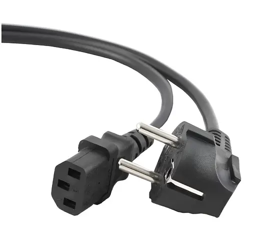 Кабель питания Cablexpert PC186VDE Powercord C13 CEE7/7 Black 5m - фото 1