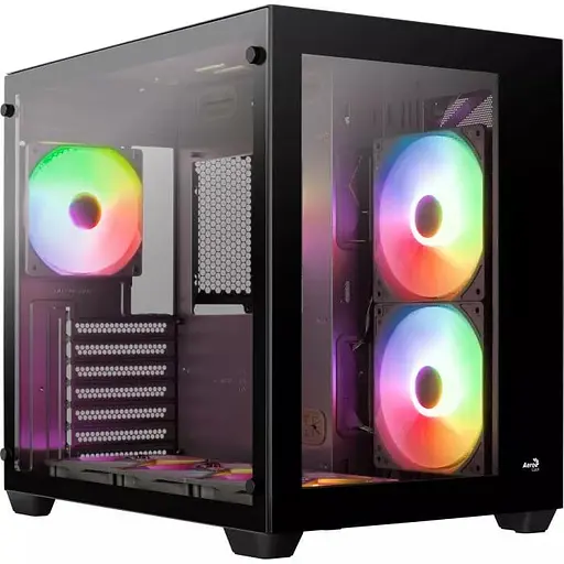 Корпус Aerocool Dryft-G-BK-v2 Black (ACCM-ES01163.11) без блока питания - фото 1