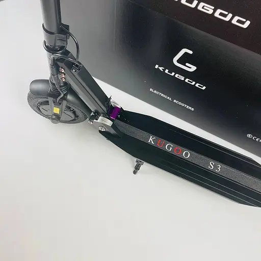 Электросамокат KUGOO S3 Jilong 8.8Ah 450W черный + сумка-чехол - фото 2