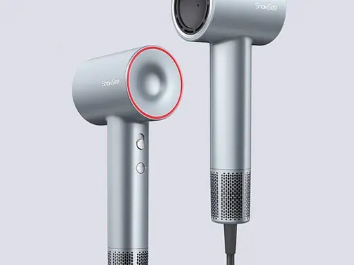 Фен Xiaomi ShowSee Electric Hair Dryer A18-GY серый - фото 2