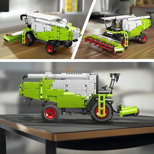 Конструктор комбайн  на радіокеруванні  MOULD KING Claas Lexion 760  сільськогосподарська техніка машини 1347деталей - фото 4