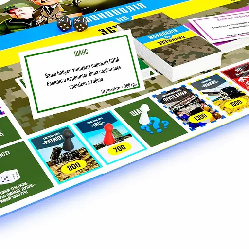 Настільна гра Монополія по ЗСУшному (укр.) (ВР_МПЗСУ) - фото 4