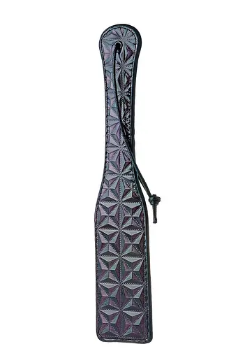 Шльопалка Dreamtoys Blaze Luxury Fetish Paddle 32 см фіолетовий - фото 4