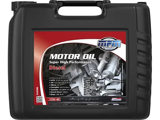 Моторна олива MPM HP Diesel 15W40 20л (03020D)