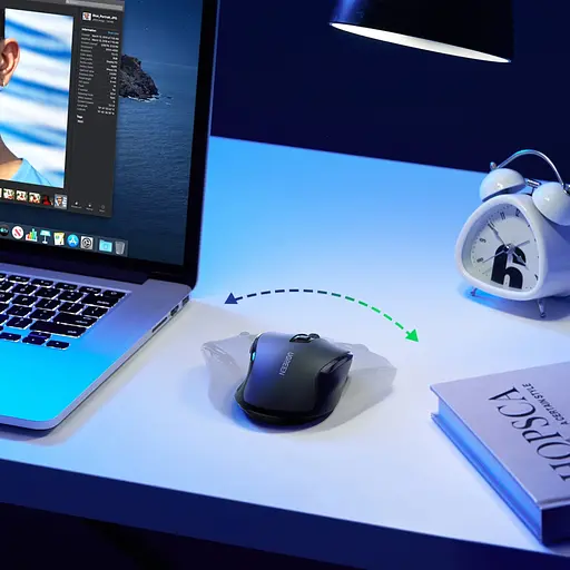 Мишка Ugreen MU006 Ergonomic Wireless Gray/Black (15063) - фото 11