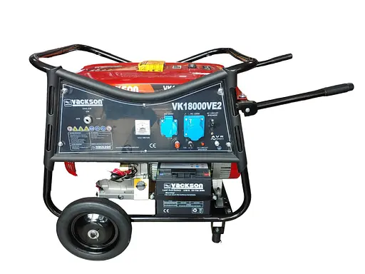 Генератор бензиновий Vackson VC18000EV2 8.5 кВт 1-фазний + AVR захист + електростатер