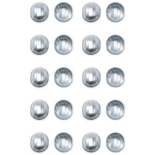 Набор из 20 металлических порционных формочек для выпечки печенья Орешки 86522 - фото 10