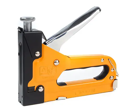 Степлер строительный металлический Polax 4-14 мм (24-004)