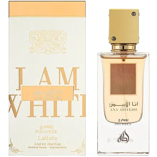 Парфюмированная вода оригинал Lattafa Perfumes Ana Abiyedh Poudree 60 мл - фото 1