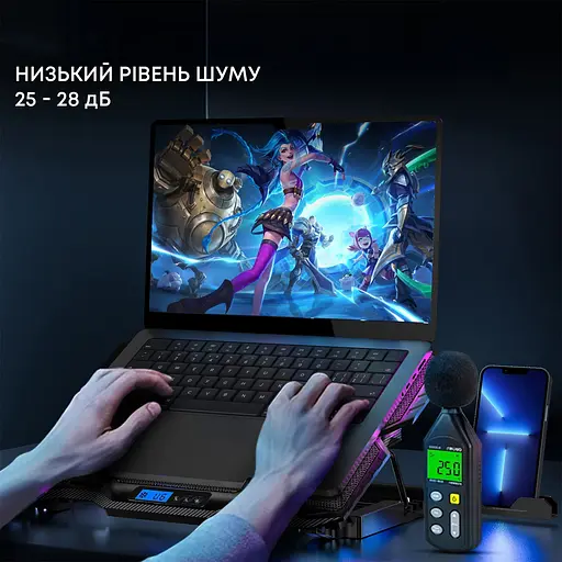 Подставка для ноутбука GamePro CP560 (140371) - фото 9