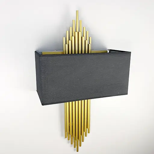 Люстра с плафонами с черно-белым узором Line F Арт. WAКоличество лампКоличество ламп3 BK - фото 3