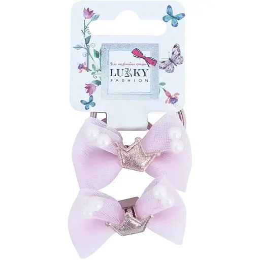 Дитяча гумка для волосся «Корона» T18533 фіолетова