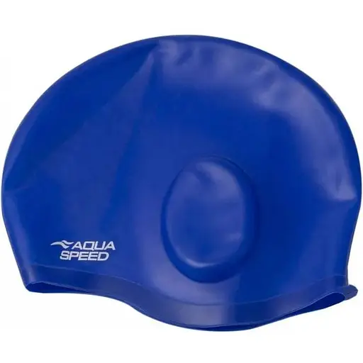 Шапочка для плавания Aqua Speed Ear Cap Comfort Синий (1000-289-01)