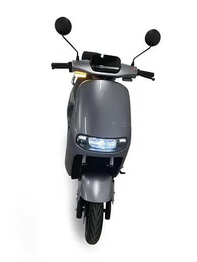 Электроскутер BeastBike Thanator 1200W серебристый - фото 2