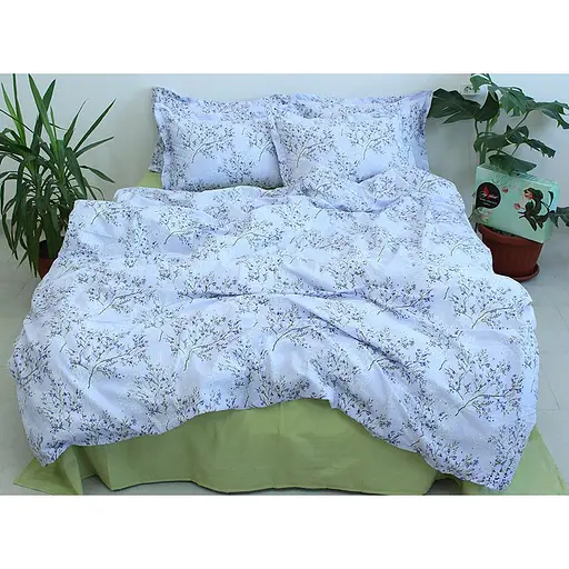 Комплект постільної білизни TAG Tekstil з компаньйоном 1.5-спальний 000210752 (R-T9251)