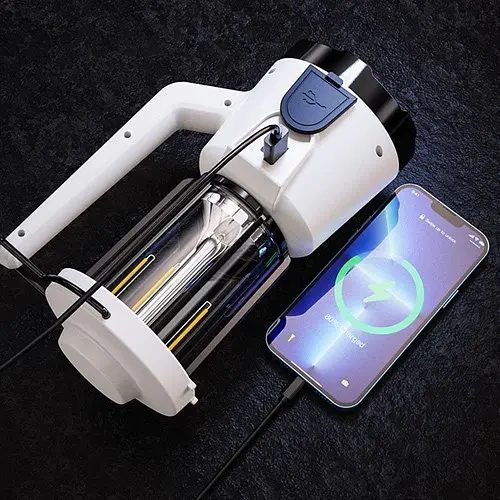 Кемпинговый фонарь CH-22020 (LM + COB) + Power bank + Type-C + 2 режима (плавное регулирование) - фото 7