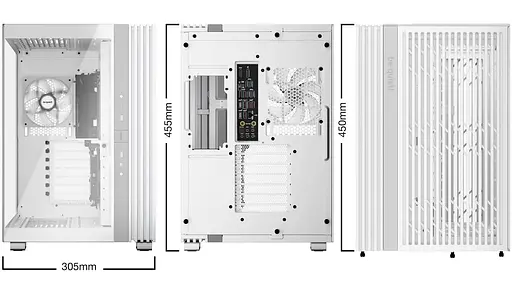 Корпус Be quiet! LIGHT BASE 600 LX белый (BGW68) без блока питания - фото 2