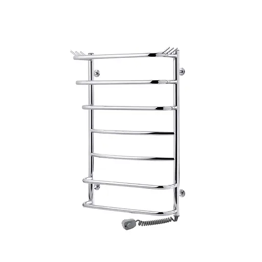 Полотенцесушитель электрический Kroner Канна ДК02ER 800x500/7 ER CV023139, Хром, Правое - фото 1