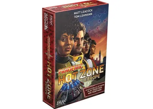 Настільна гра Z-MAN GAMES Пандемія: Гаряча Зона - Європа (Pandemic: Hot Zone - Europe) (англ.) (ZM7142)