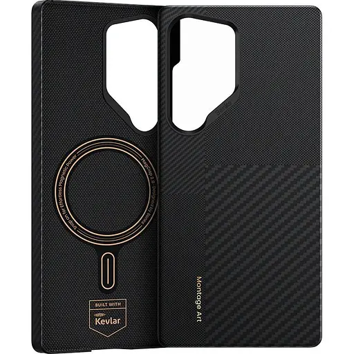 Чехол Benks Montage ArmorAir Kevlar Case 600D/1500D Magnetic для Samsung Galaxy S25 Ultra Black (6948005949235) [141718] - фото 2