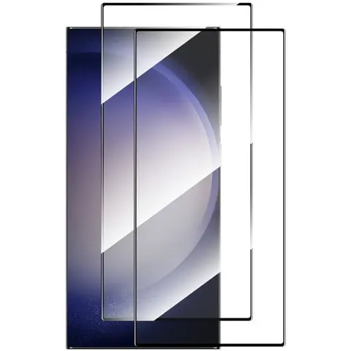 Защитное стекло DK для Samsung Galaxy S24 Ultra S928 Full Glue 3D 017730 black 2 шт.